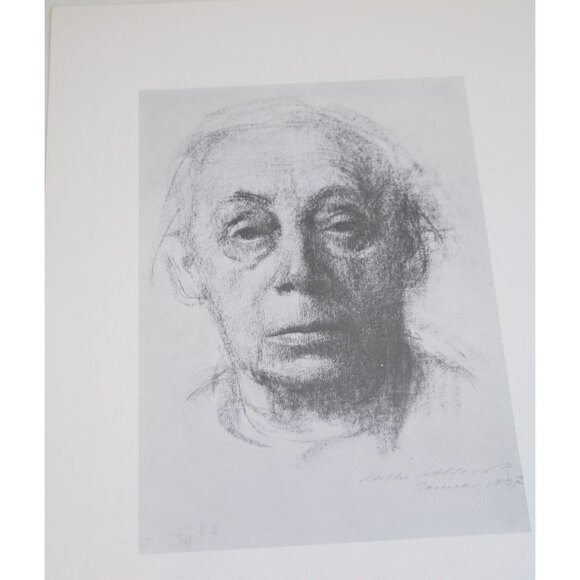 Art | Kathe Kollwitz Self Portrait Old Man Woman Print 92381 Kaethe ...